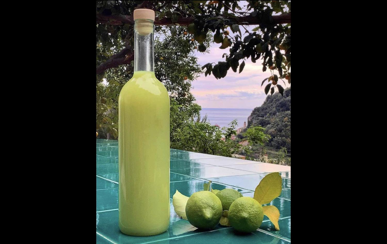 Limoncello liquor